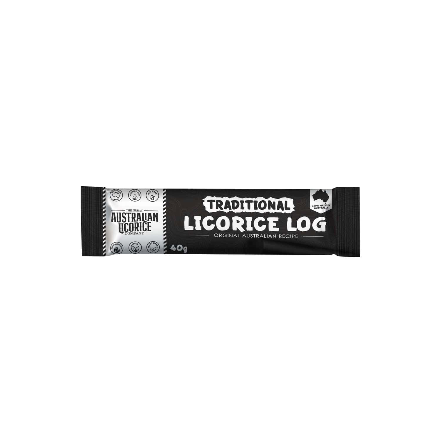 Jag Couture London - New York Traditional licorice log