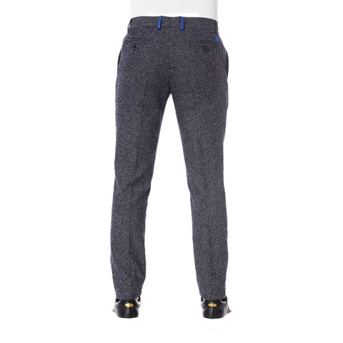 Black Trussardi handbag by Jag Couture London-New York with sleek design and logo detail.
