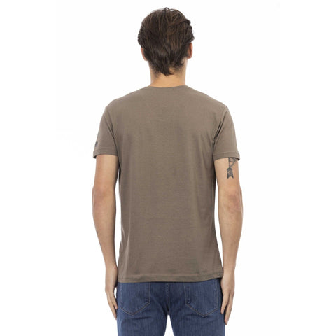 Trussardi Action 2AT136_06Mud men's sneakers by Jag Couture London-New York, featuring a stylish muddy brown design and sporty look.