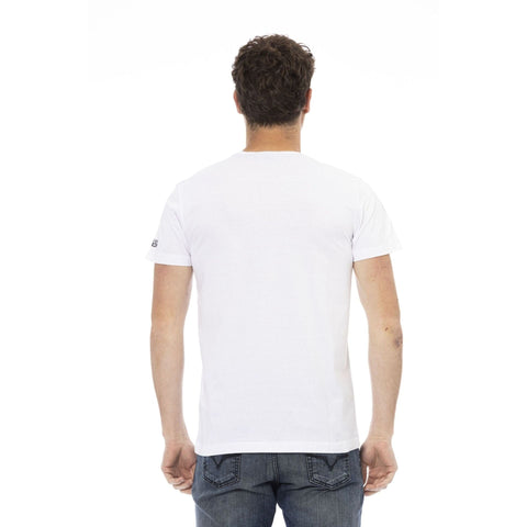 White Trussardi Action 2AT21_01 sneaker by Jag Couture London - New York, with stylish design and brand logo visible.