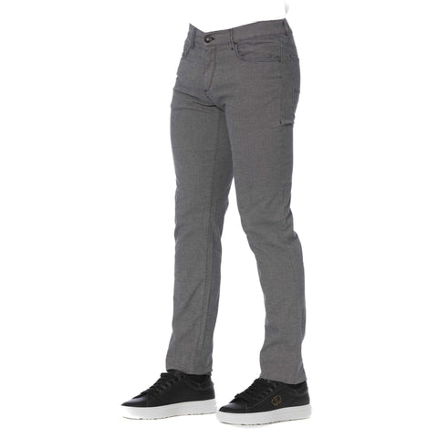 Jag Couture London Trussardi Jeans in porcelain, showcasing the stylish denim with a sleek fit and detailed stitching.