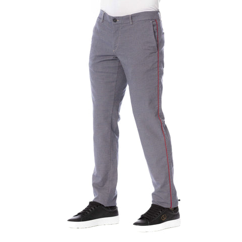 Trussardi jeans in safari color, displayed by Jag Couture London, showcasing the stylish denim fit and design details.