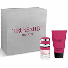 Jag Couture London - New York Trussardi Ruby Red Eau De Perfume Spray 60ml Set 2 Pieces