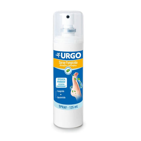 Jag Couture London New York Urgo Antiseptic Fungicide Spray 125ml, clear bottle with spray nozzle, for skin fungal infections.