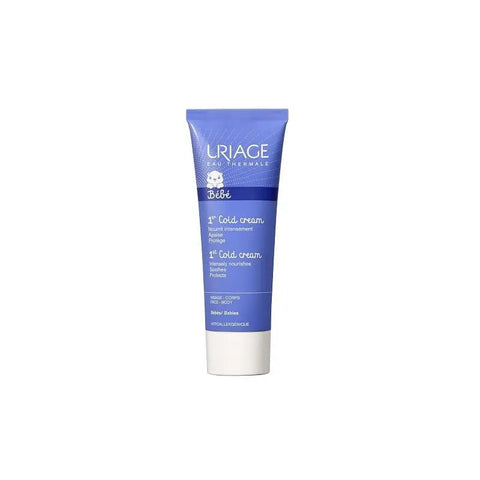 Uriage Baby 1st Cold Cream in 75ml jar, gentle skincare product for babies from Jag Couture London - New York.