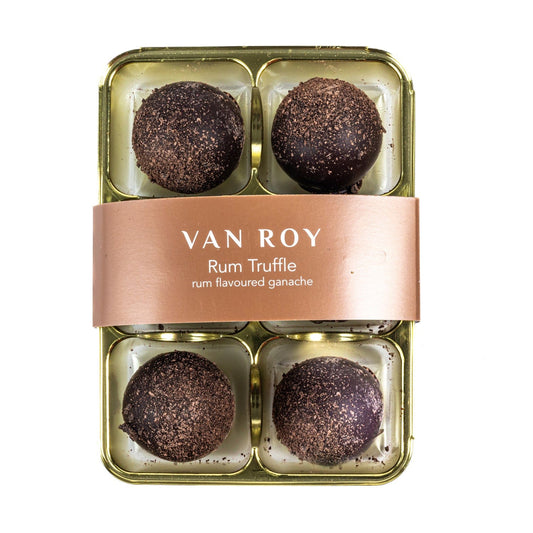 Jag Couture London - New York Van Roy 6 pack of rum truffles in cello