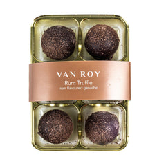 Jag Couture London - New York Van Roy 6 pack of rum truffles in cello