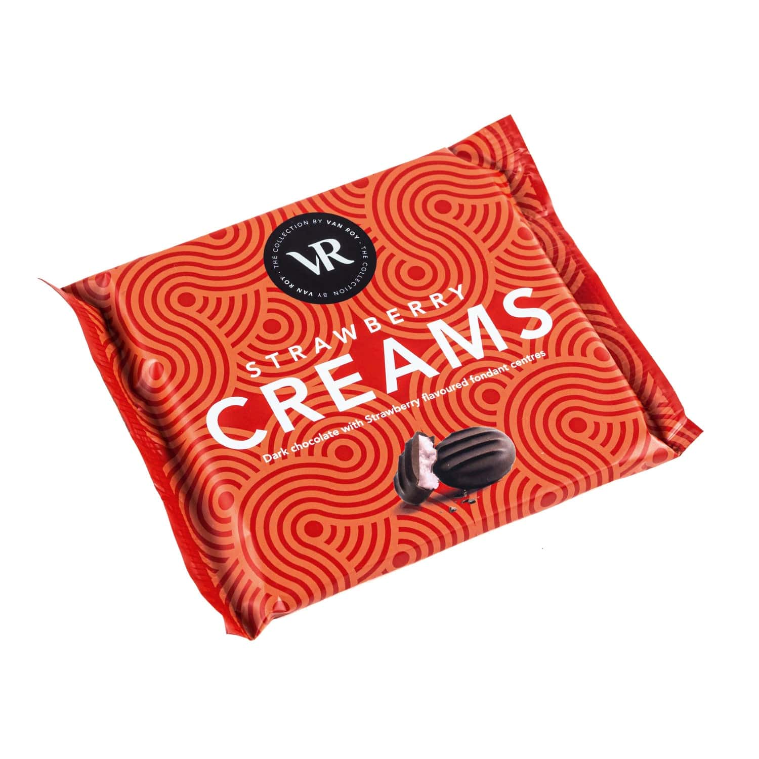 Jag Couture London - New York Van Roy strawberry fondant creams square pack