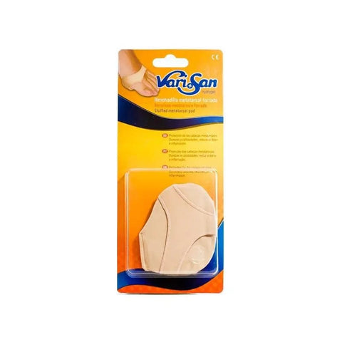 Jag Couture London New York Varisan metatarsal hydrogel pad for foot comfort and cushioning.