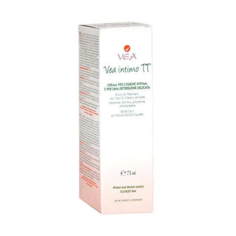 Jag Couture London New York Vea Intimo TT Intimate Cream Wash 75ml in a sleek bottle, gentle personal hygiene product.