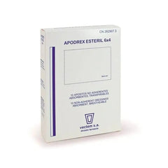 Jag Couture London - New York Vectem Apoderex 6x4cm Sterile Wound Dressing 6 Units