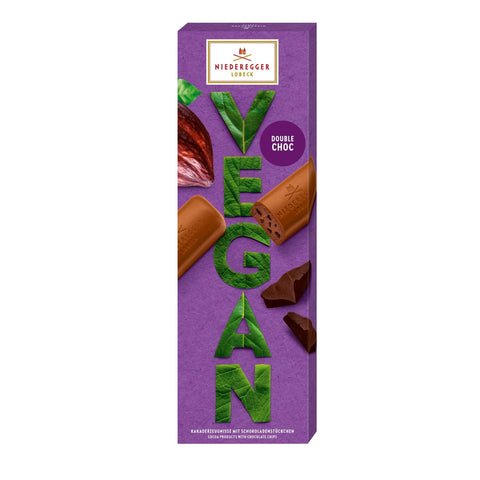 Vegan Choc praline loaf by Jag Couture London, featuring dark chocolate pieces and a smooth plant-based milk chocolate alternative.