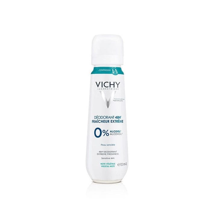 Jag Couture London - New York Vichy Deodorant 48H Freshness Extreme 0% Alcohol Sensitive Skin 100ml