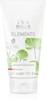 Jag Couture London New York Wella Elements Renewing Conditioner 200ml bottle with sleek design and product label visible.