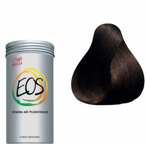 Wella Eos II Nutmeg hair wax jar by Jag Couture London - New York, 120g, showing the product container and label.