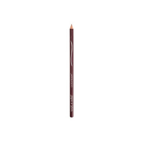 Wet N Wild Color Icon Lip Liner in E712 Willow, featuring a sleek black pencil with the shade name visible.