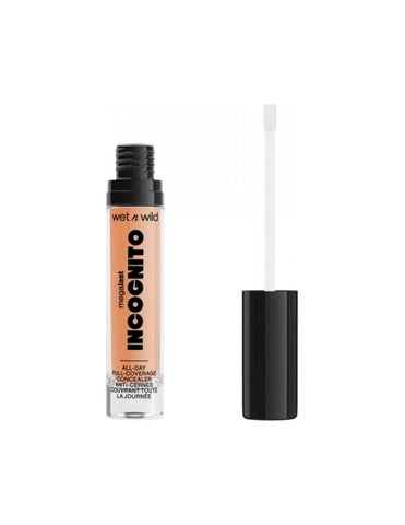 Wet N Wild Wnw Concealer Incognito by Jag Couture London New York, close-up of the concealer tube with brand logo and product details.