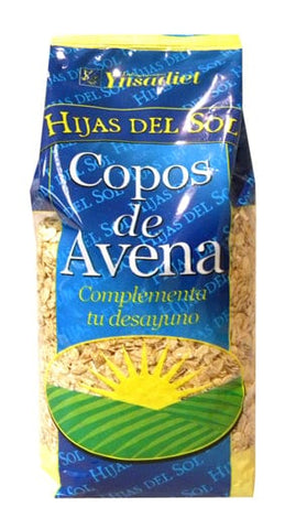 Ynsadiet oat flakes in a 500g bag, natural, healthy breakfast ingredient, from Jag Couture London - New York.