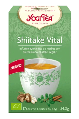 Jag Couture London - New York Yogi Tea Shiitake Vital 17 Bolsitas