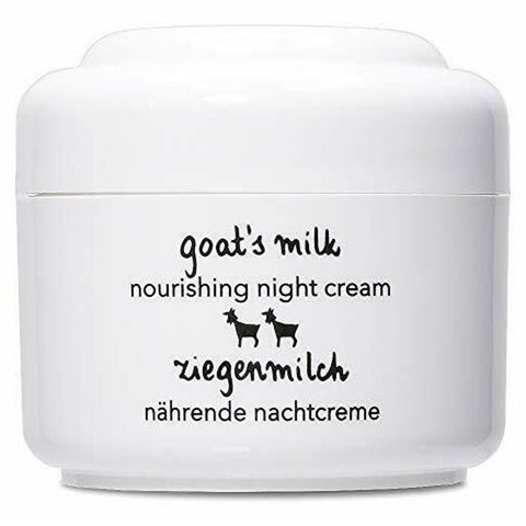 Ziaja Leche De Cabra Night Facial Cream in 50ml jar, featuring goat milk for nourishing overnight skincare, by Jag Couture London New York