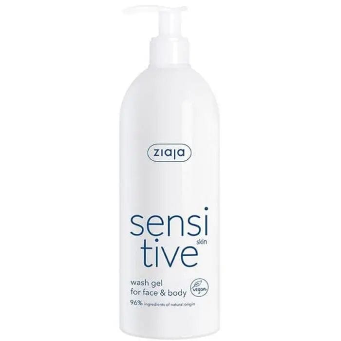 Jag Couture London - New York Ziaja Sensitve Gel Limpiador Rostro y Cuerpo Para Pieles Sensible 400ml