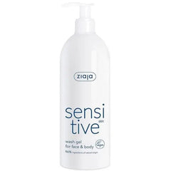 Jag Couture London - New York Ziaja Sensitve Gel Limpiador Rostro y Cuerpo Para Pieles Sensible 400ml