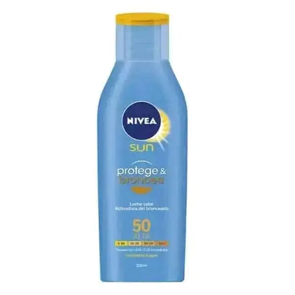 Jag Couture London Nivea Sun Protect And Bronze Tan Activating Sun Lotion Spf50 200ml