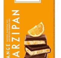 Jag Couture London Orange Marzipan In Dark Chocolate Bar