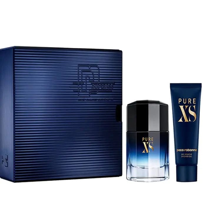 Jag Couture London Paco Rabanne Pure Xs Eau De Toilette Spray 100ml Set 2 Pieces