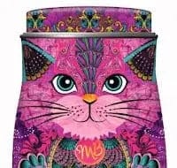 Jag Couture London Persian Pink Cat Tin Of Choccy Scoffy Chocolatey Flavoured Cocoa Dusted Truffles