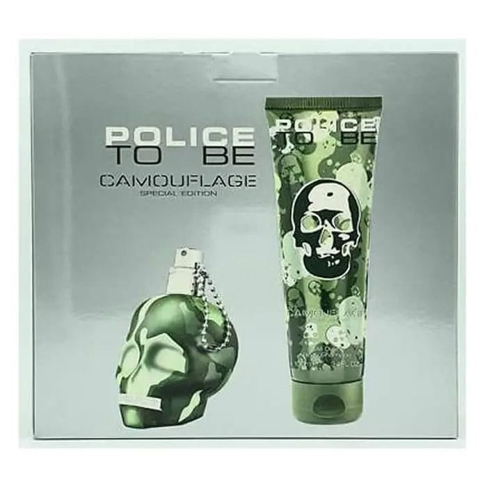 Jag Couture London Police To Be Camouflage Eau De Toilete Spray 40ml Set 2 Pieces