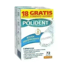 Jag Couture London Polident Cleaning Tablets 72 Units