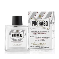 Jag Couture London Proraso Liquid Ater Shave Cream Prevent Razor Burn 100ml