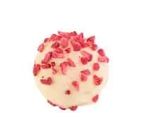 Jag Couture London Raspberry & Champagne Truffle - White Chocolate With Marc De Champagne And Real Raspberry Puree Cream 13G Approx 1Kg