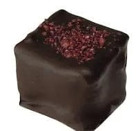 Jag Couture London Raspberry - Dark Chocolate Square With A Soft Raspberry Mousse 11G