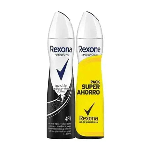 Jag Couture London Rexona Deodorant Motion Sense Invisible On Black&amp;White Clothes Spray 2x200ml