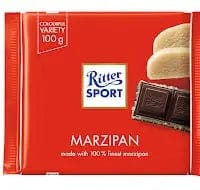 Jag Couture London Ritter Sport Dark Chocolate Covered Marzipan Bar