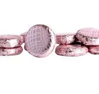 Jag Couture London Rose Crème - Dark Chocolate Covered Fondant In Pink Coloured Foil 120Pcs