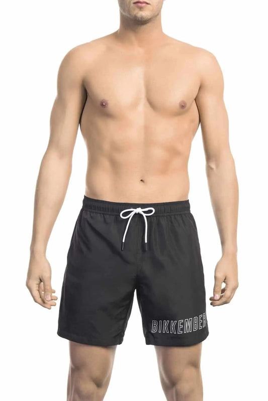 Jag Couture London S Bikkembergs Beachwear - BKK1MBM01 - Black