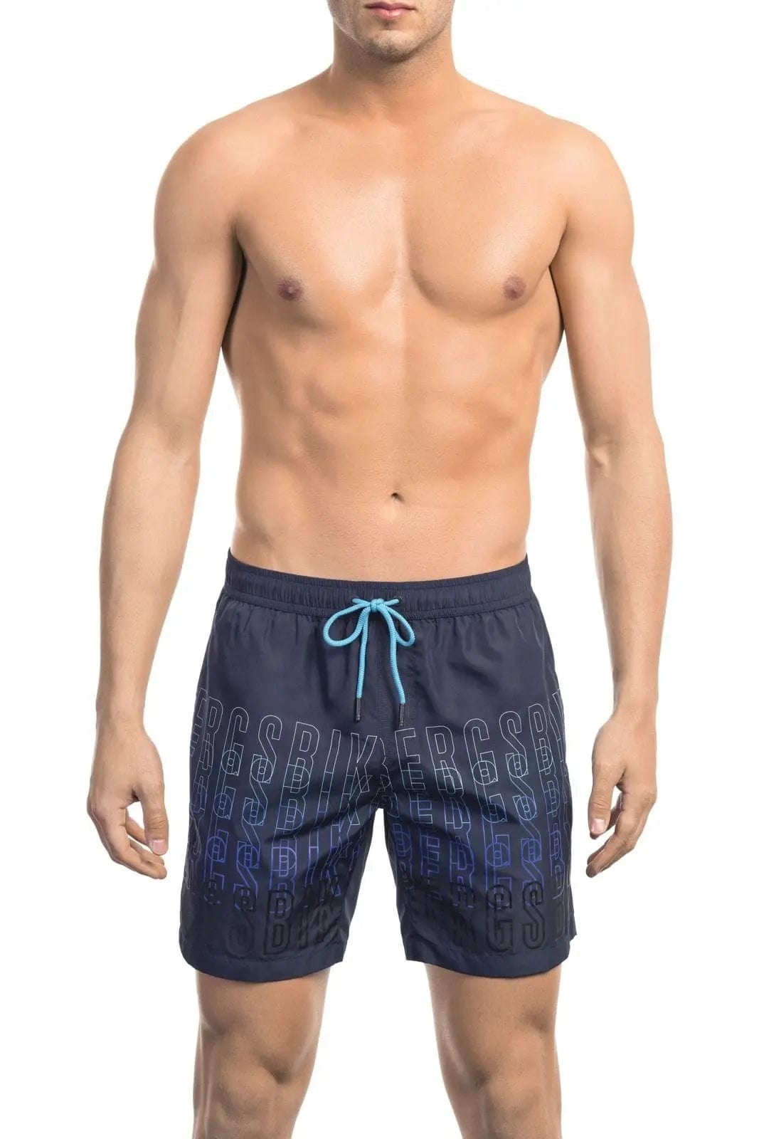 Jag Couture London S Bikkembergs Beachwear - BKK1MBM02 - Blue