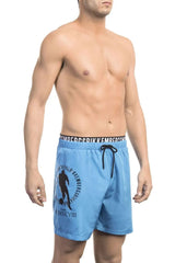 Jag Couture London S Bikkembergs Beachwear - BKK1MBM07 - Blue