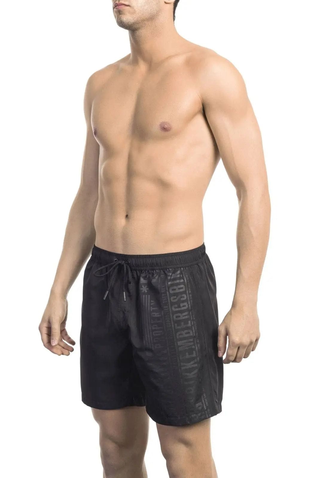 Jag Couture London S Bikkembergs Beachwear - BKK1MBM08 - Black