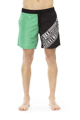 Jag Couture London S Bikkembergs Beachwear - BKK1MBM09 - Green