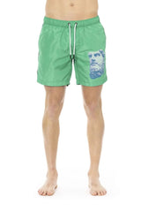 Jag Couture London S Bikkembergs Beachwear - BKK1MBM13 - Green