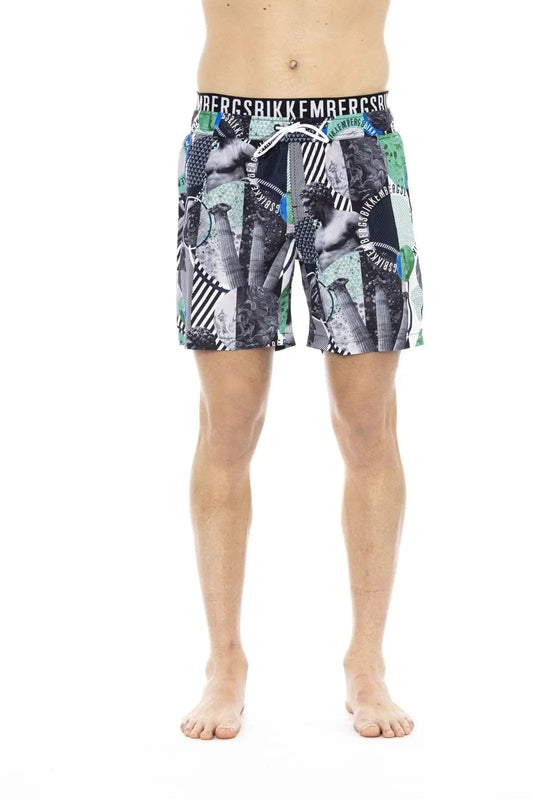 Jag Couture London S Bikkembergs Beachwear - BKK1MBM15 - multicolor