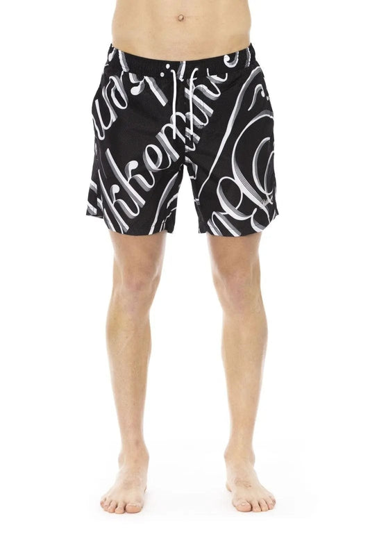 Jag Couture London S Bikkembergs Beachwear - BKK1MBM16 - Black