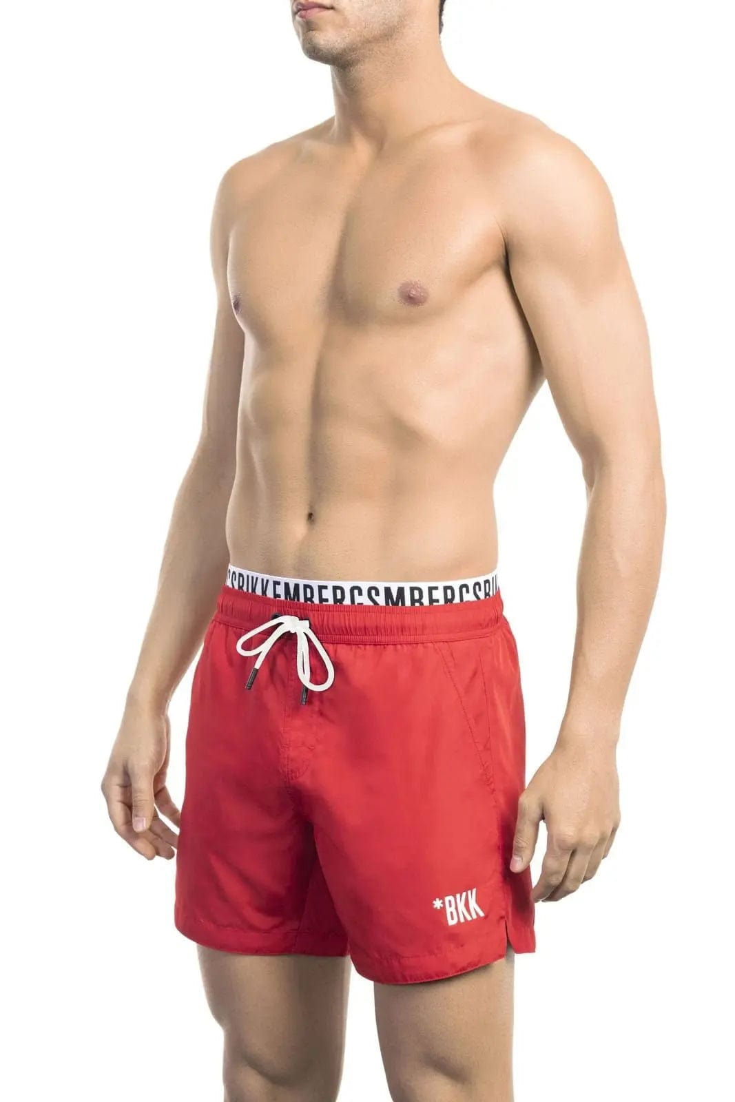 Jag Couture London S Bikkembergs Beachwear - BKK1MBS03 - Red