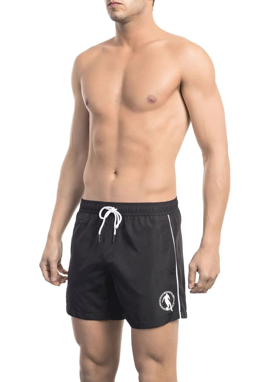 Jag Couture London S Bikkembergs Beachwear - BKK1MBS05 - Black