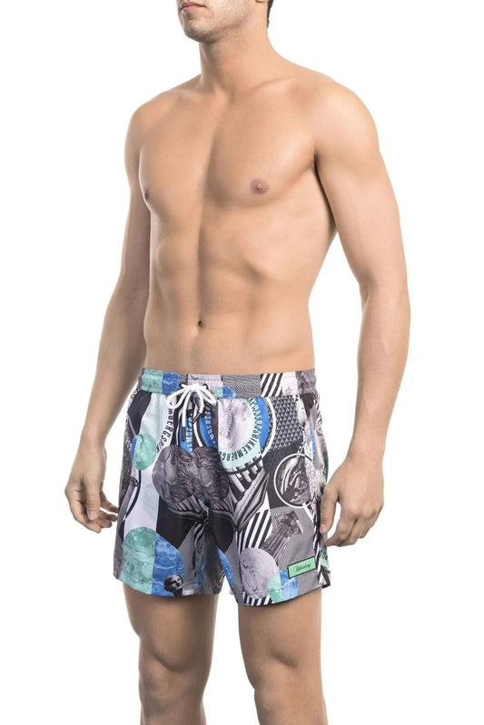 Jag Couture London S Bikkembergs Beachwear - BKK1MBS06 - multicolor