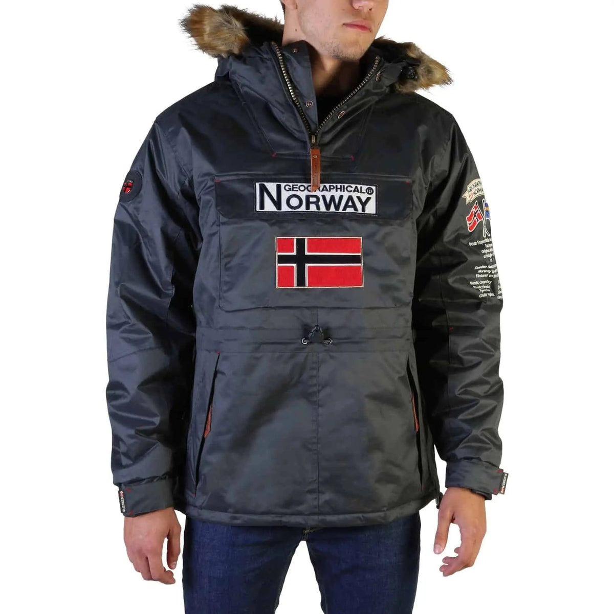 Jag Couture London S Geographical Norway - Barman_man - Grey